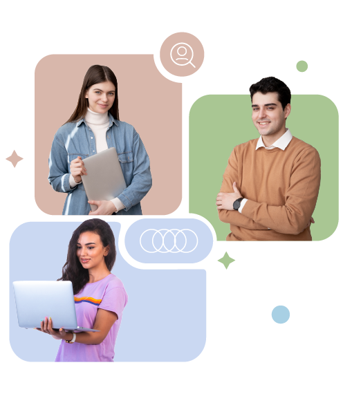 IT professionals team